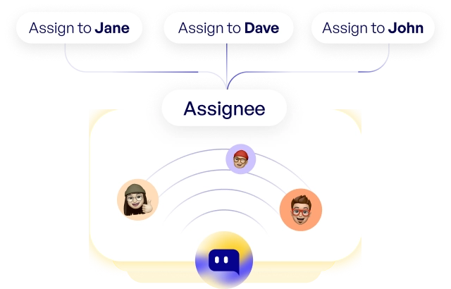 Team member collaboration