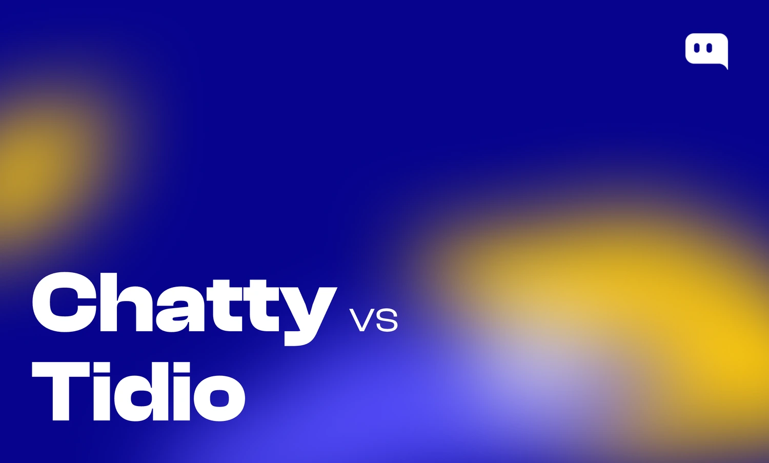 Chatty vs Tidio AI chatbot comparison