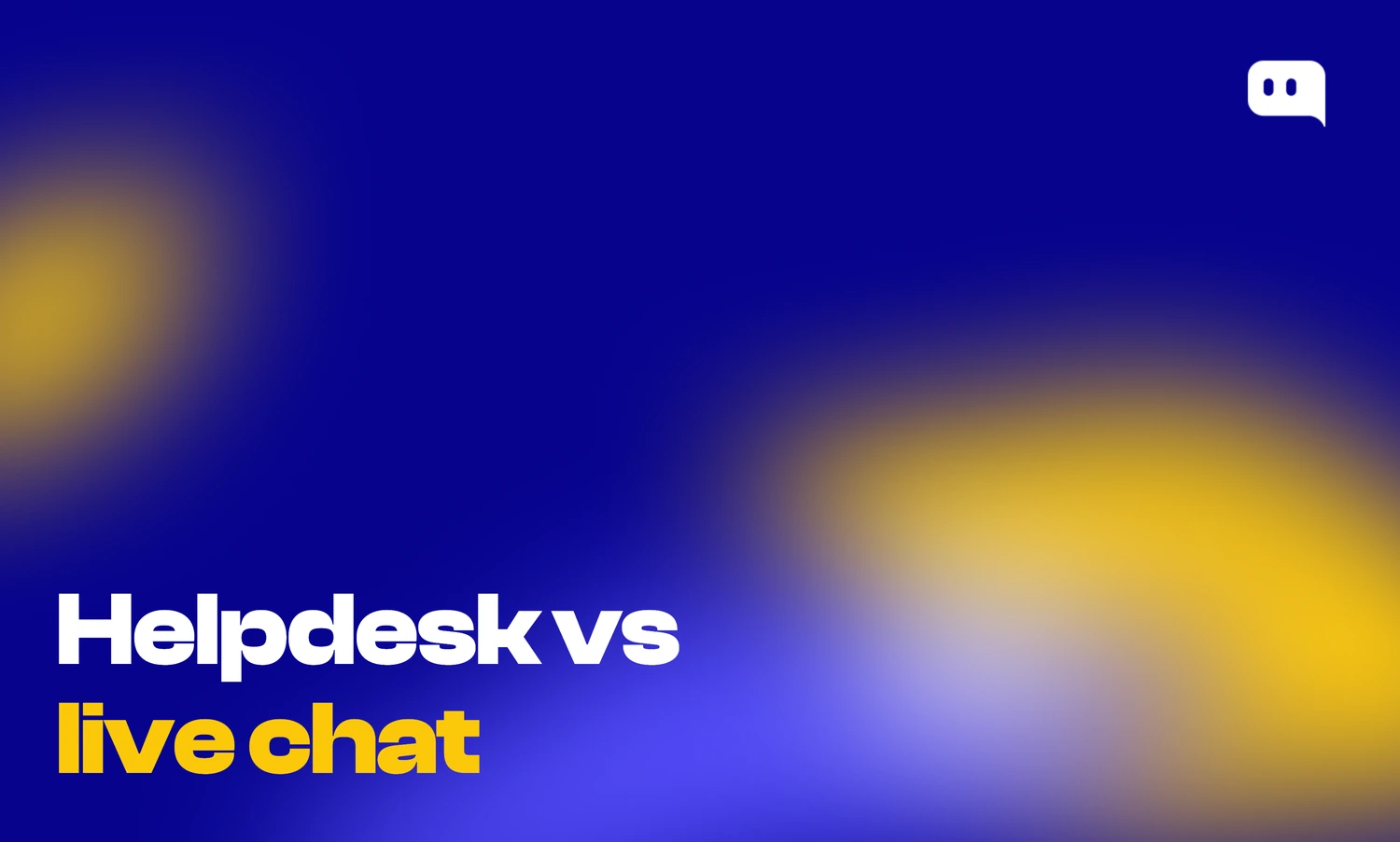 Helpdesk vs live chat blog thumbnail